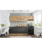 PERLA 260 - KITCHEN - ARTISAN OAK/C.ASH order